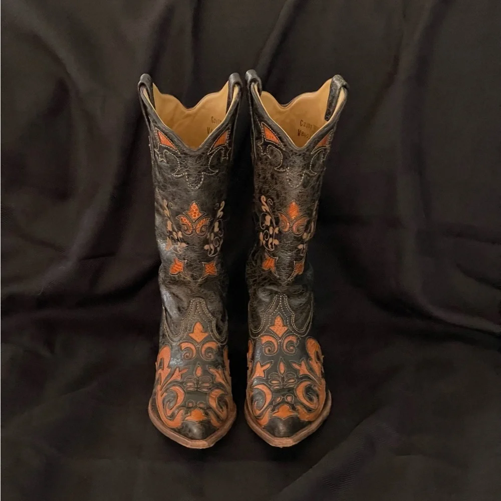 Womens Corral Western Boots Size 7 - Picture 2 of 14